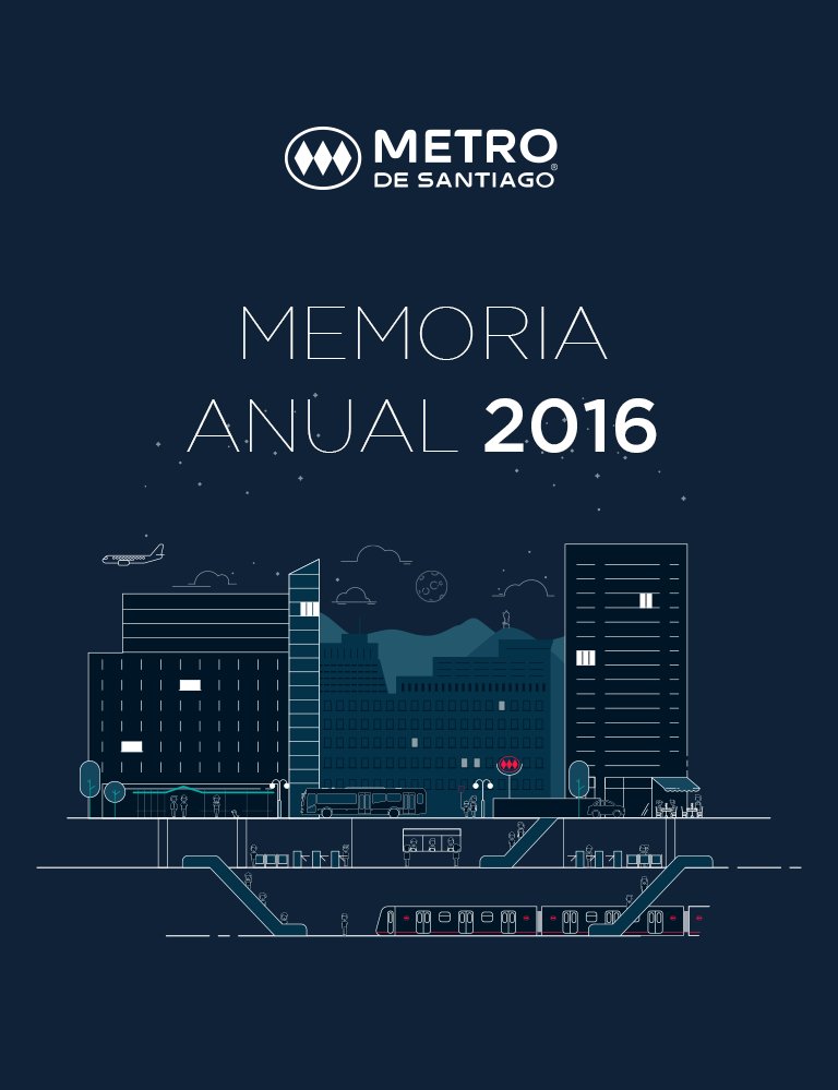 Portada Memoria Metro 2016